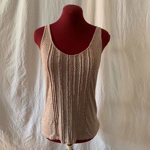 Polka Dot Pink Tank Top